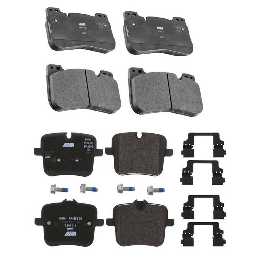 BMW Disc Brakes Kit - Pads Front and Rear